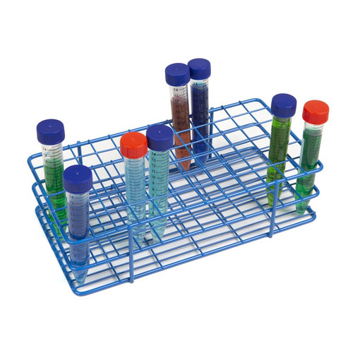 Coated Wire Tube Rack for Test Tubes